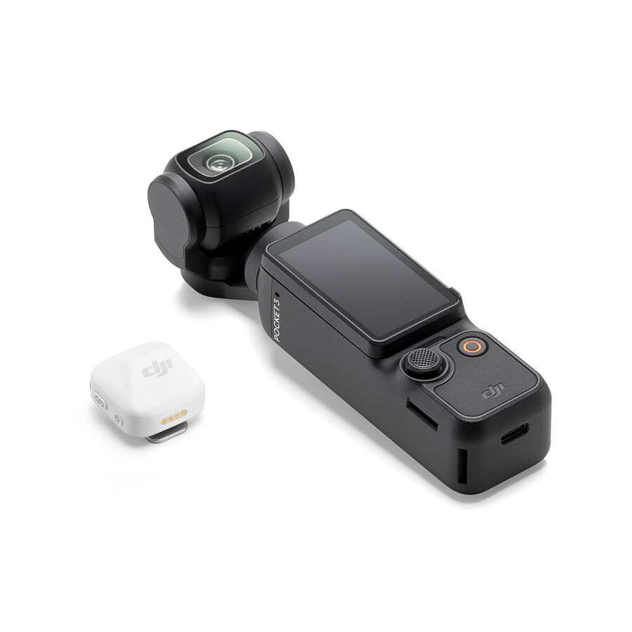 osmo pocket 3 vlog-paket - dji mic mini-sändare arctic white