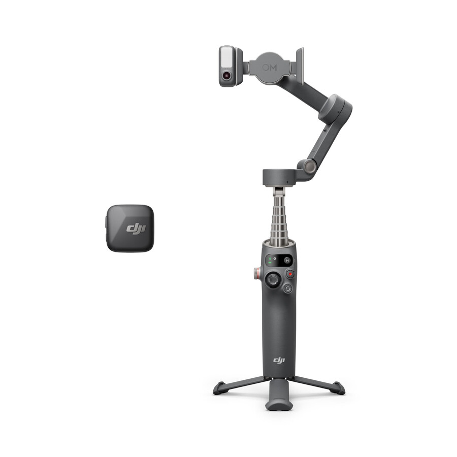 osmo mobile 7p vlog-paket dji mic mini-sändare absolute black
