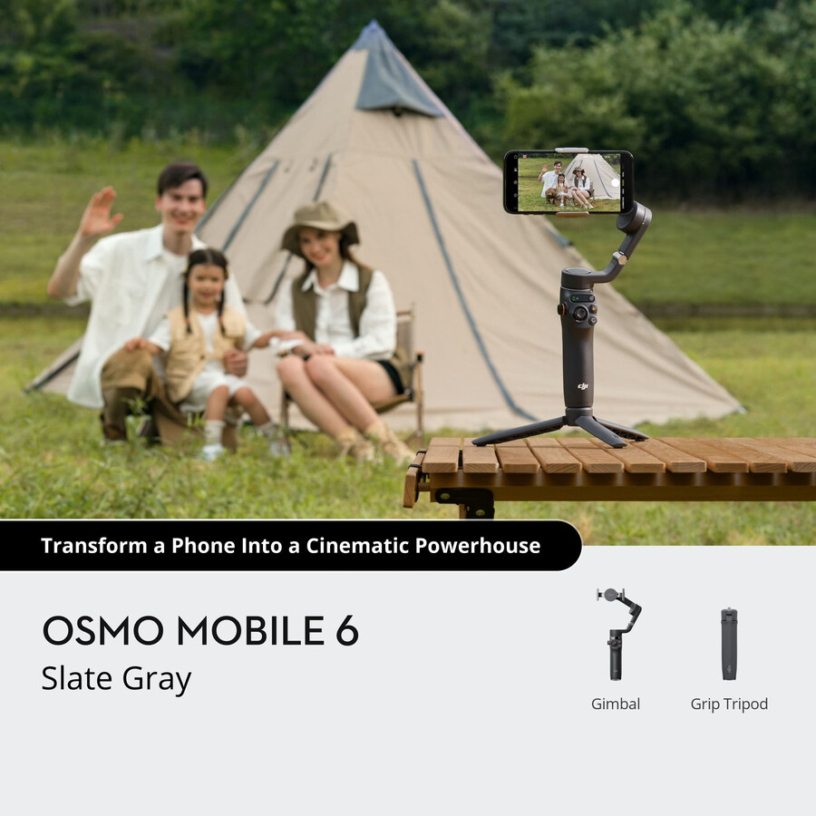 osmo mobile 6 skiffergrå