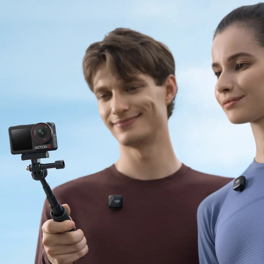 osmo action 5 pro combo vlog dji mic mini miniteleskophandtag