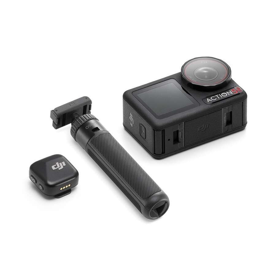 osmo action 5 pro combo vlog dji mic mini miniteleskophandtag