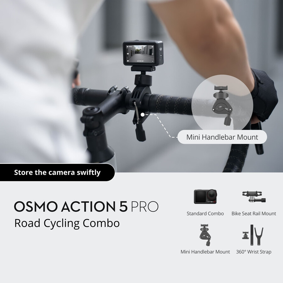 osmo action 5 pro landsvägscykelpaket