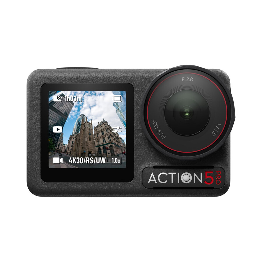 osmo action 5 pro nackstöd skyttepaket