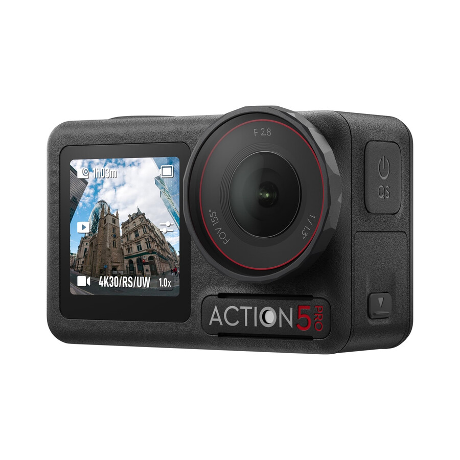 osmo action 5 pro nackstöd skyttepaket