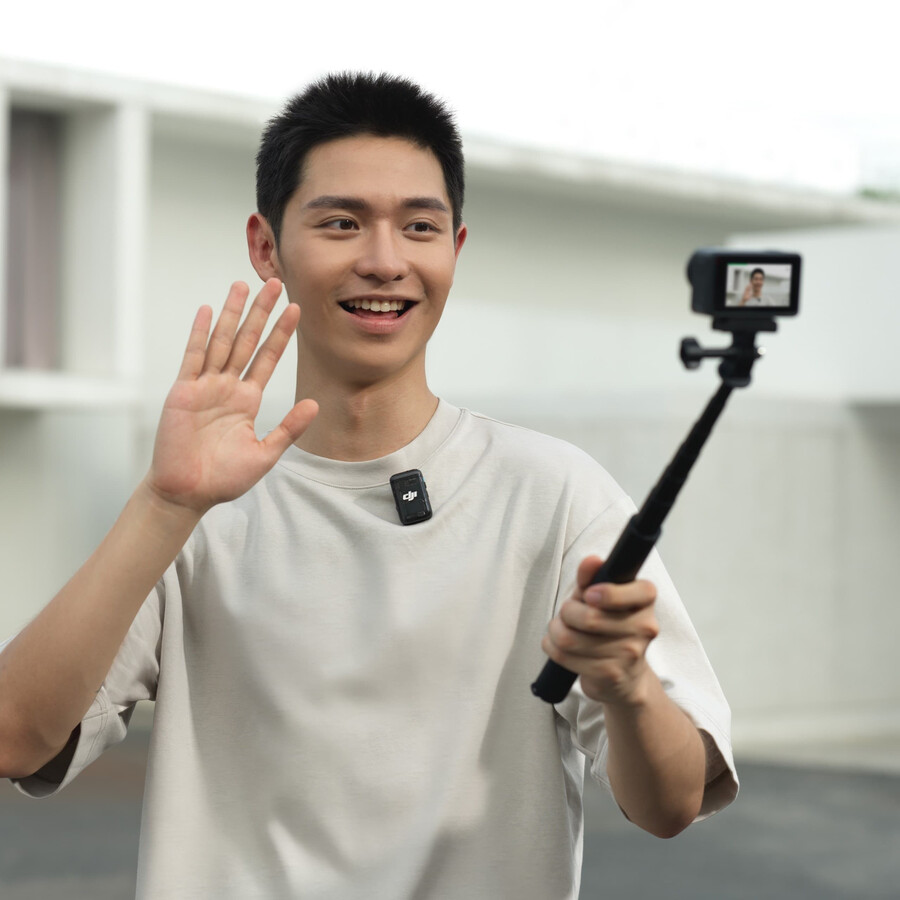 osmo action 4 vlog-paket dji mic 2