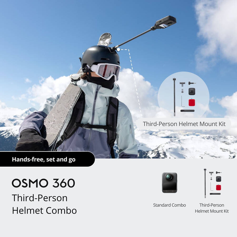osmo 360 tredjepersons headsetpaket