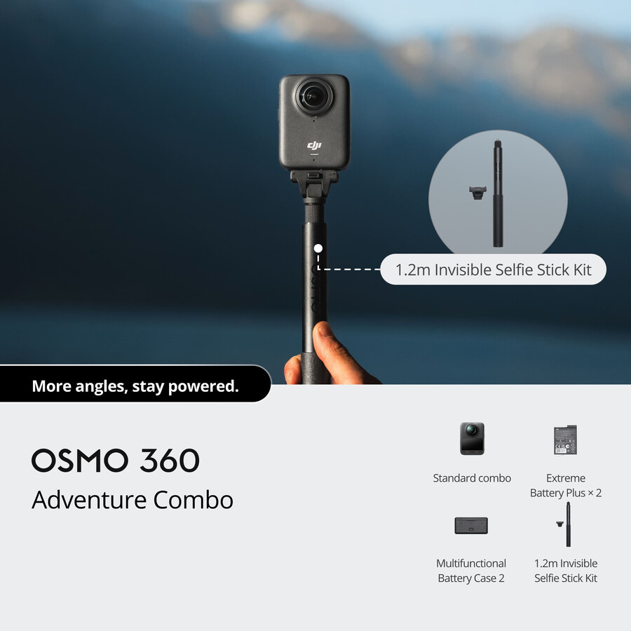osmo 360 adventure-paket