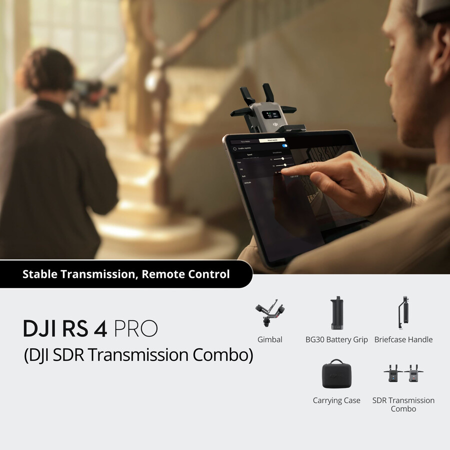 dji rs 4 pro dji sdr-överföringspaket