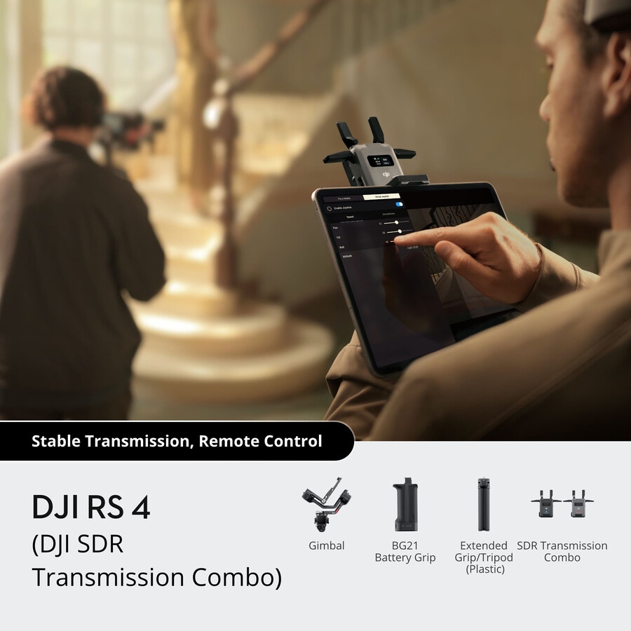 dji rs 4 dji sdr-överföringspaket
