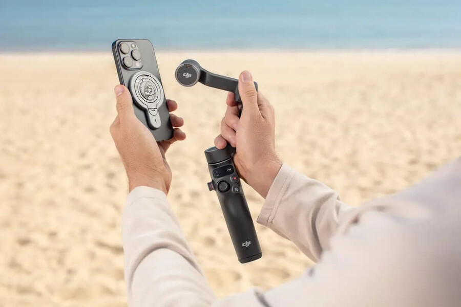 dji om snabbspärr magnetisk fäste