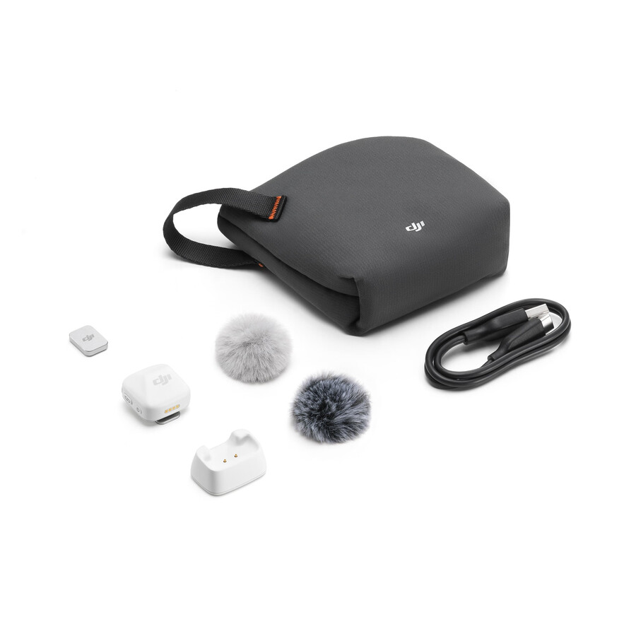 dji mic mini-sändare arctic white