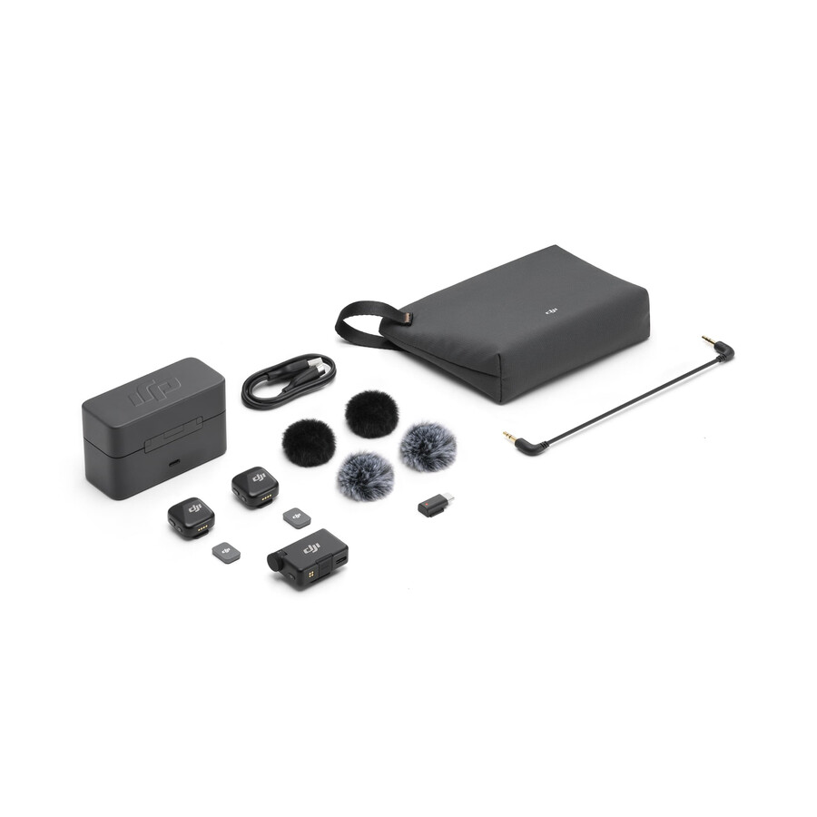 dji mic mini 2 tx 1 rx laddningsfodral
