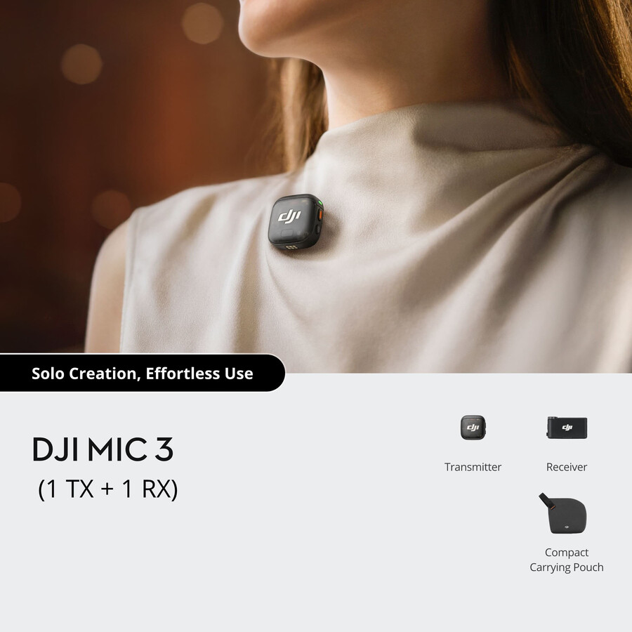 dji mic 3 1 tx 1 rx