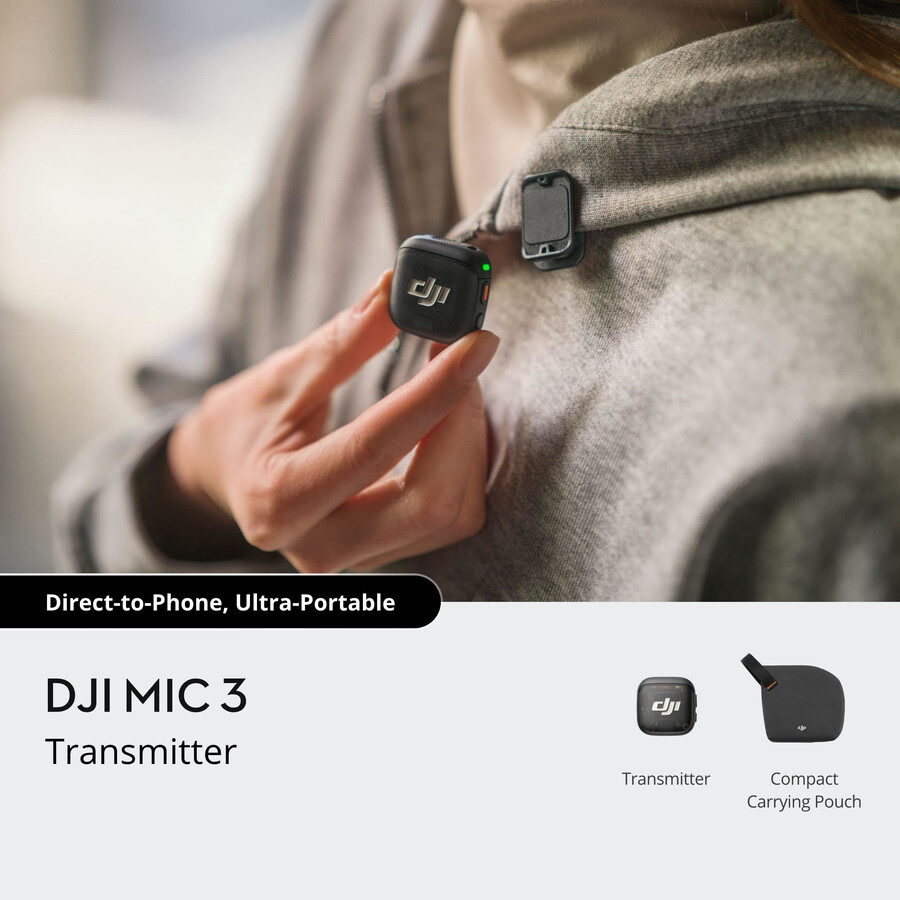 dji mic 3-sändare