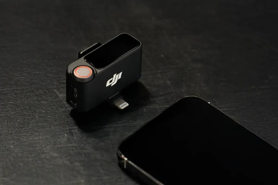 dji mic 3-mottagare