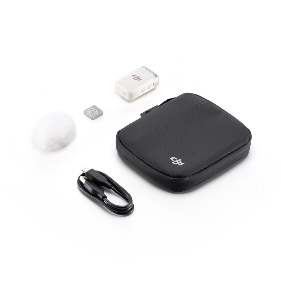dji mic 2-sändare pärlvit