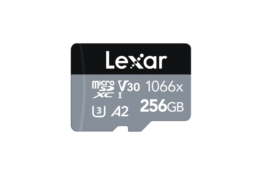 lexar professional 1066x u3 v30 a2 256gb microsdxc