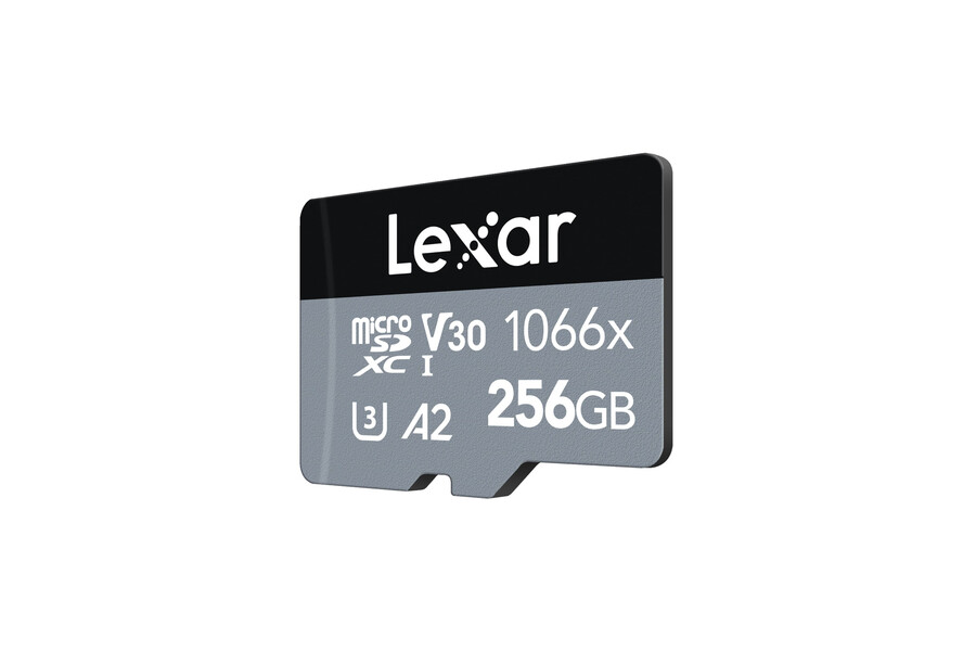 lexar professional 1066x u3 v30 a2 256gb microsdxc