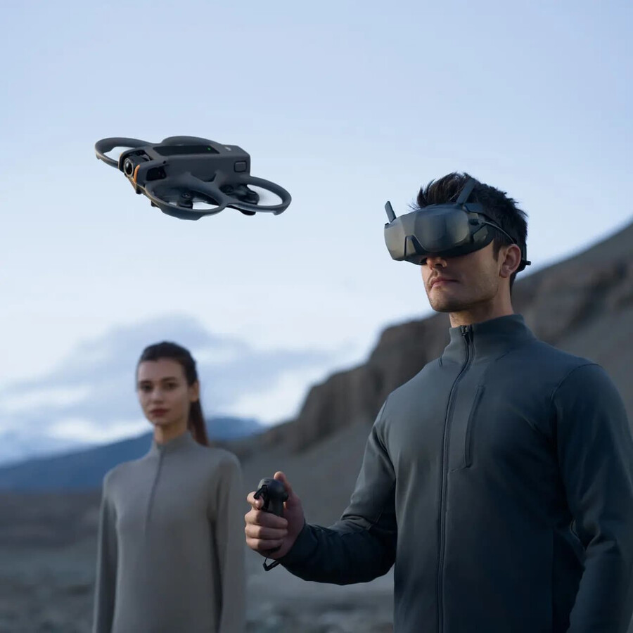 fly smart dji avata 2-paket tre batterier
