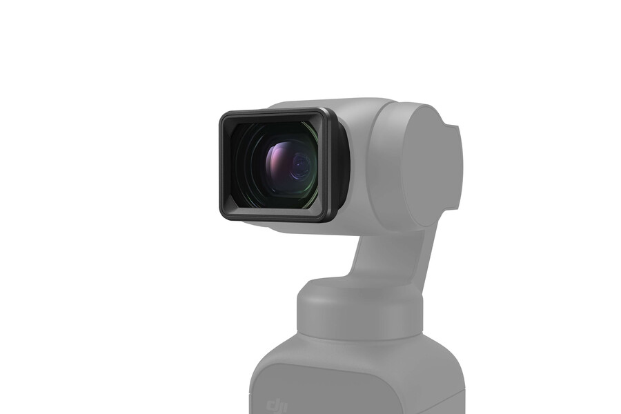 dji pocket 2 vidvinkelobjektiv