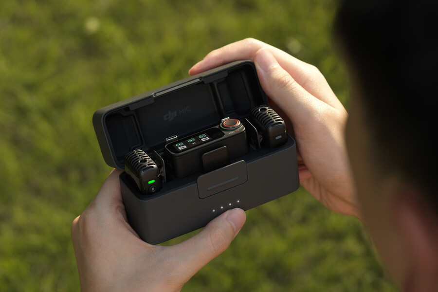 dji mic 2 laddningsfodral