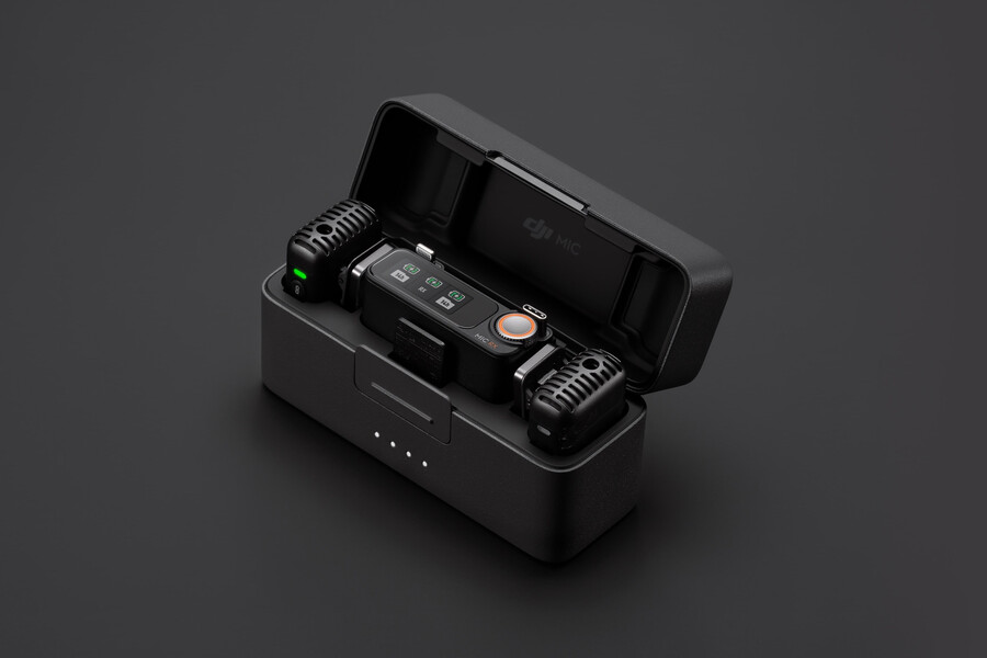 dji mic 2 laddningsfodral