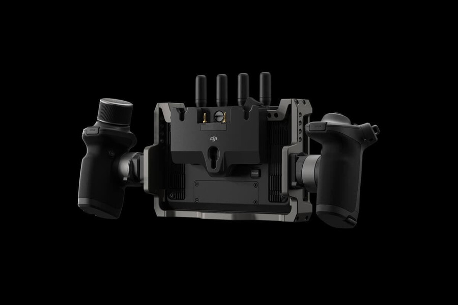 guldmonterad batteriadapter för dji trådlös skärm med hög ljusstyrka