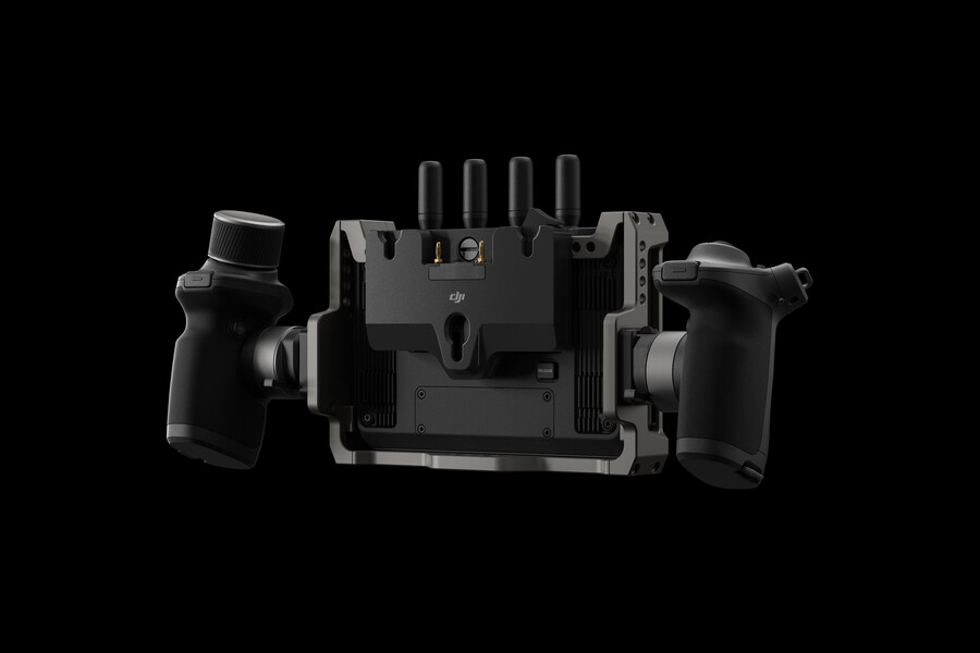 guldmonterad batteriadapter för dji trådlös skärm med hög ljusstyrka