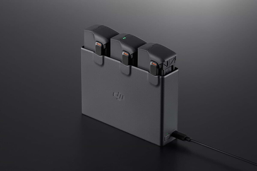 dji avata 2 tvåvägsladdningsstation