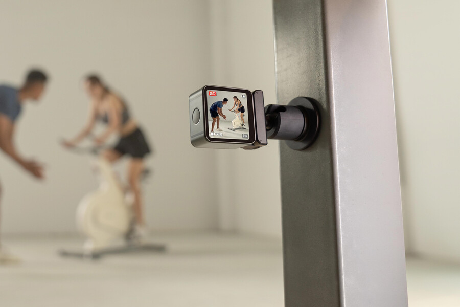 stöd för magnetisk adapter med säkert test för dji action 2